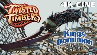 Twisted Timbers Off-Ride *BEST QUALITY* Kings Dominion 2018 Coaster