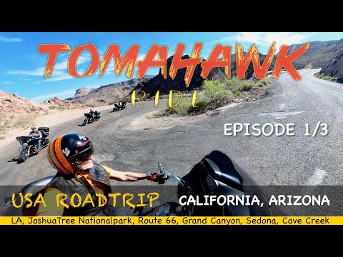 USA Motorrad Road Trip - 1/3 - Tomahawk Ride - 2022