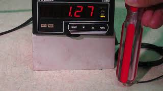 Dynisco 1380-2-3 Amplifier Built-In Pressure Indicator　動作確認