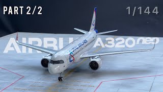 :   A320Neo Ural Airlines ( 2/2), 1/144,  (English sub) @BigScale #a320neo