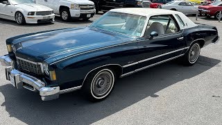 Test Drive 1975 Chevrolet Monte Carlo Sold 8950 Maple Motors 