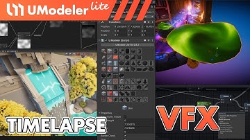 UModeler Lite : Timelapse Video of VFX in Unity