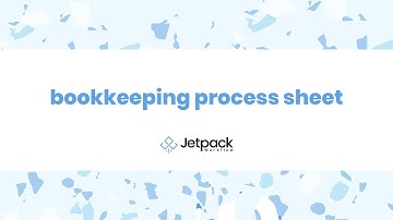 "Bookkeeping Process Sheet" by @JetpackWorkflow