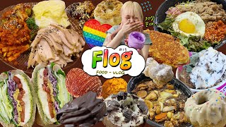 [Food-Vlog] foodie's days❤ + All-time fighting sisters + Scary Story