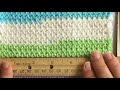 How to Measure Gauge Crochet or Knit