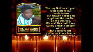 Trev John Modeste Memorial