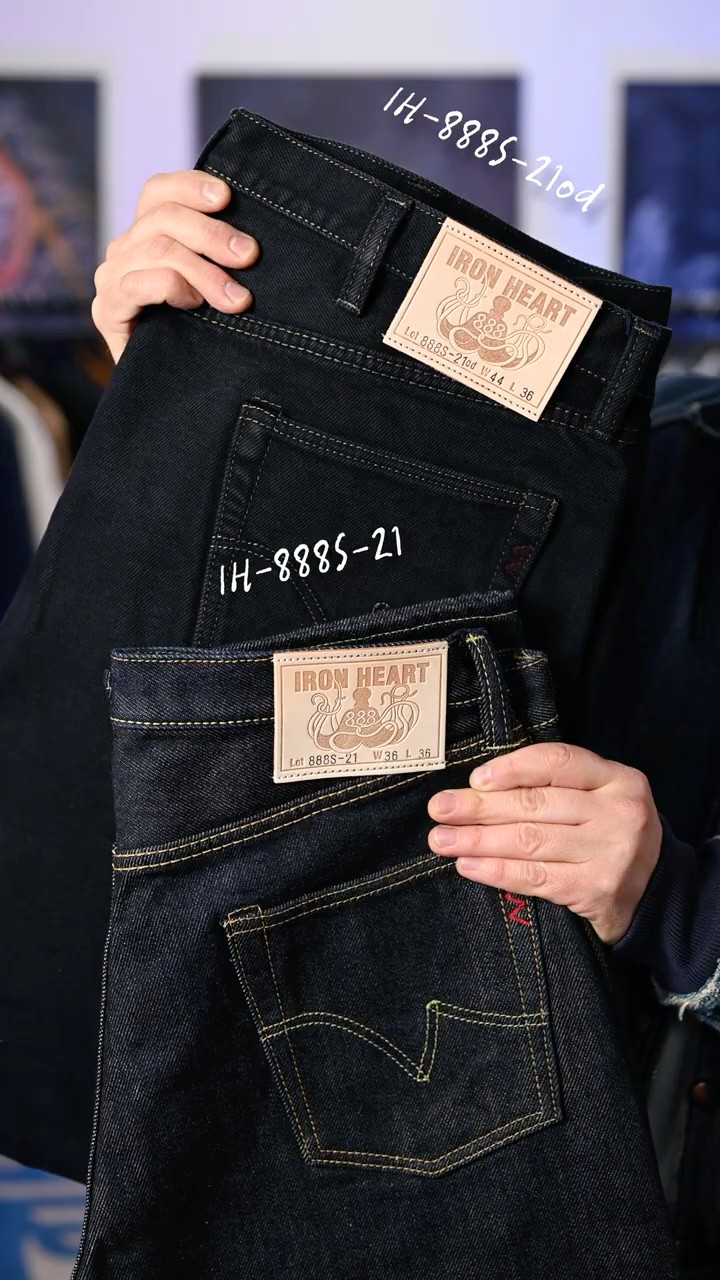 21oz Selvedge Denim '888' Jeans & Superblack Type III