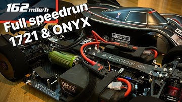 1st pass unedited - Arrma limitless speedrun crash with Onyx power system 8000mah batteries