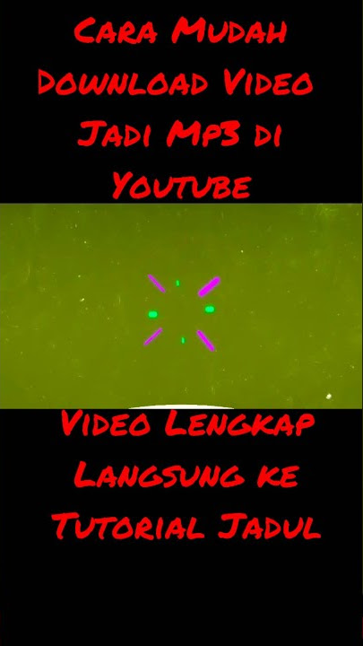 Cara Mudah Download Video jadi Mp3 di Youtube #Shorts