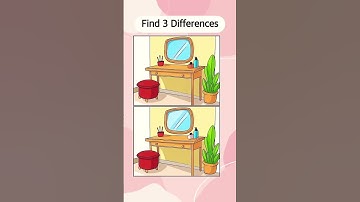 can you find 3 differences. ?#quizsolvers #dop2 #spotthedifferencegam #shorts #fyp