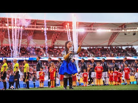 SHE S BACK Malea Emma Rocks The National Anthem At The LA Galaxy Home Opener