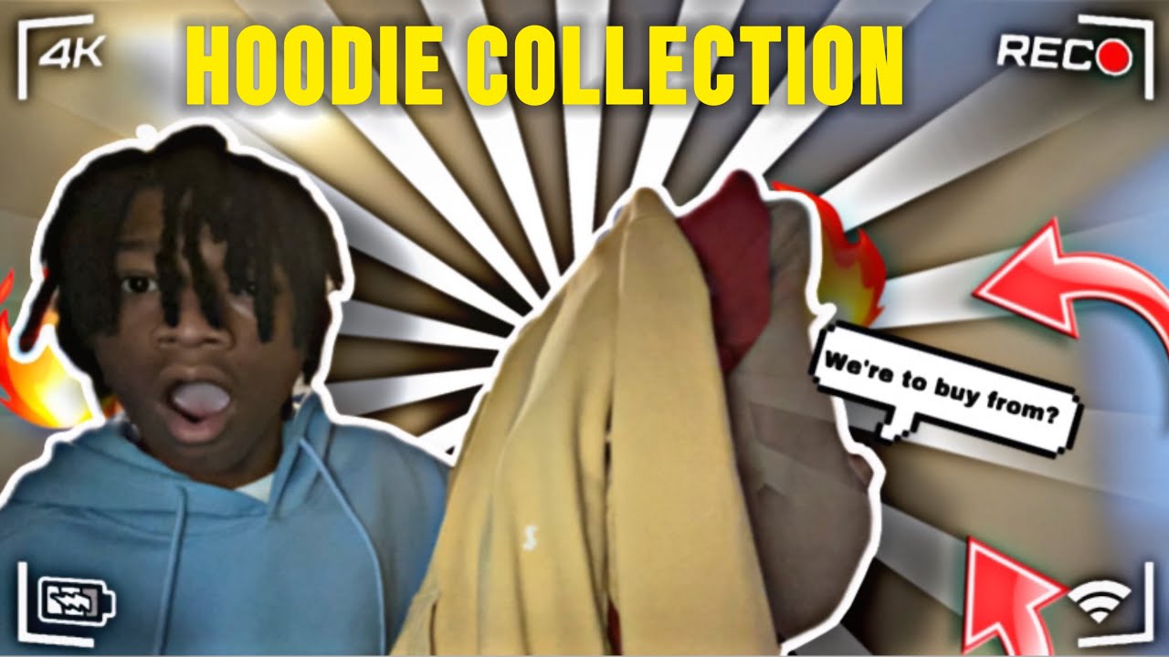 MY 2023 HOODIE COLLECTION 🔥 | VLOGMAS DAY # 12