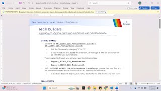 New Perspectives Access 365 | Module 12: SAM Project A Tech Builders