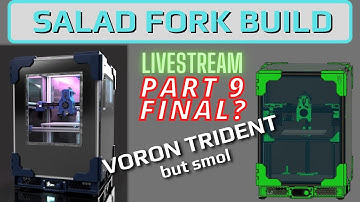 LETS BUILD A SALAD FORK - Part 9 - FINAL?! #livestream #3dprinting #3d