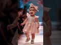 👑✨ Royal Baby Glam on the Runway! 💃🍼 Elegance Meets Joy 🧡 #BabyFashionShow #RoyalVibes #FestiveC