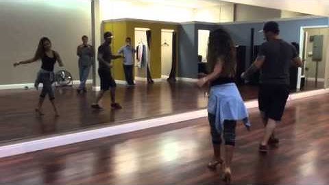 Beginner Bachata Shines Footwork
