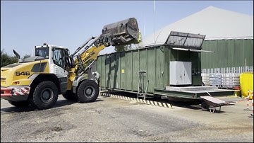 Efficient High Tip Buckets in Action at AD Plant | B A  Caulkett