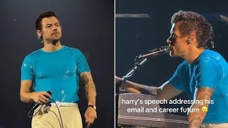 Harry Styles Addresses Retirement Rumors And Announces 2027 Tour Dates