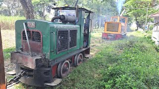 Ketemu 2 Lokomotif Kereta Tebu❗️hingga ke Jembatan bekas double track‼️