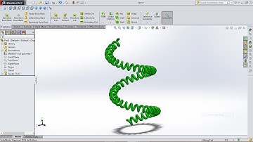 How to Twist Phone Cord in SolidWorks