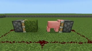 Moss_Block+ Pig= ?... Minecraft Bedrock