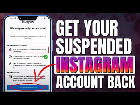 How to Recover Suspended Instagram Account | Get Suspended Instagram Account Back 2024 #getassist
