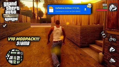 GTA SA Definitive Edition V10 - Ultra HD Graphics Modpack (2025) || Support All Android Devices