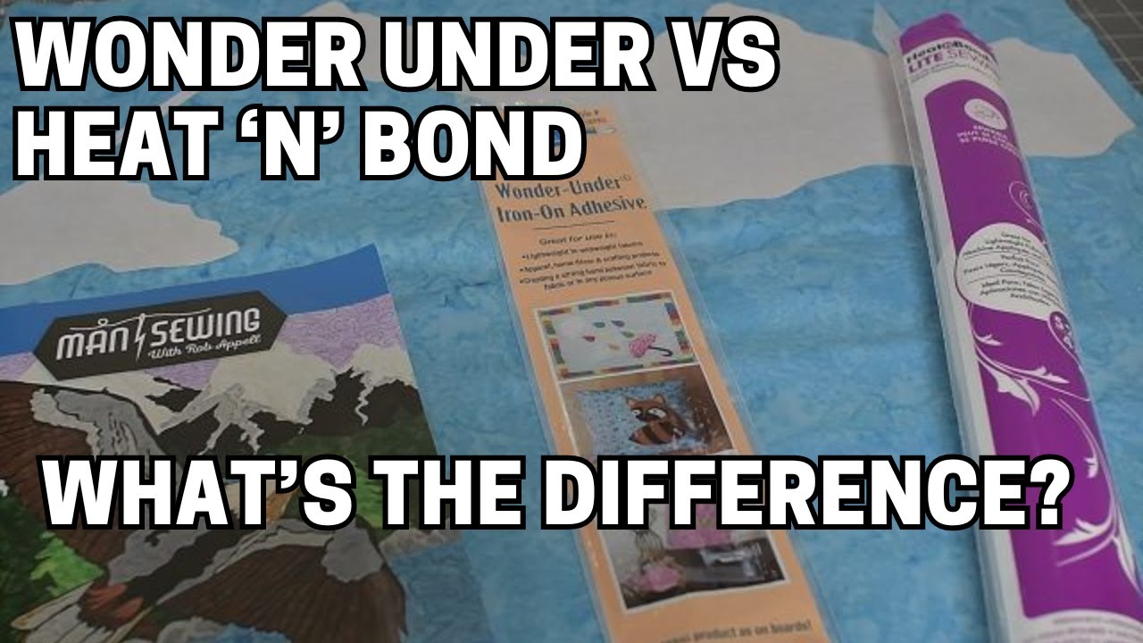 Heat 'N' Bond vs Wonder Under: Which Is the Best Iron On Adhesive for  Intricate Applique Projects 