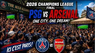 [🇫🇷Paris Live] ⚽ CHAMPIONS LEAGUE FINAL LIVE ⚽PSG vs ARSENAL | LIVE FROM PARIS 30/May/2026