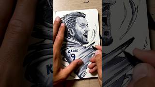 Drawing Harry Kane as a Hurricane 🌪️😮