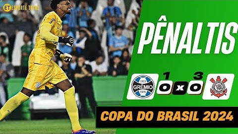 GRÊMIO 0 (1) X (3) 0 CORINTHIANS | PÊNALTIS | COPA DO BRASIL 2024.