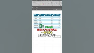 【神ワザ】Excel表を一瞬で整えて“見やすく”する裏テク💡#Excel裏技 #表整形 #資料作成 #経理の味方 #事務効率化 #見やすく整える
