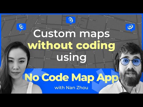 Custom maps without coding using No Code Map App