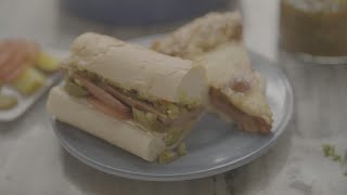 Chicagodog Poboy With Sweet And Spicy Pickle Relish  Emeril Lagasse
