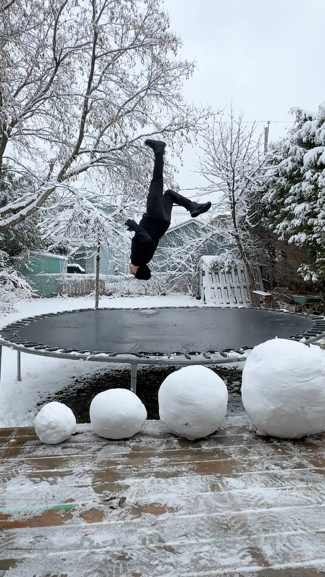 Biggest Snowball vs Flip ❄️