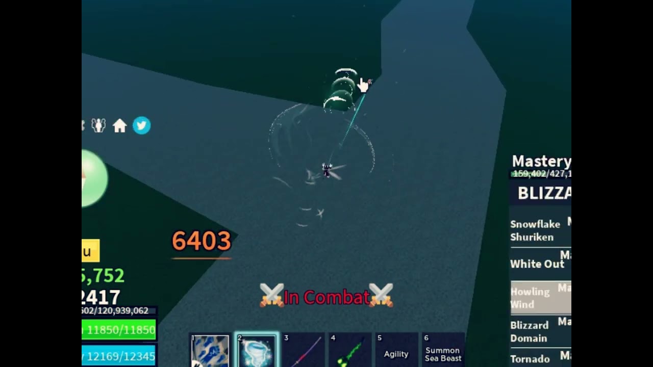 BLIZZARD + GOD HUMAN ONESHOT COMBO | Blox Fruits Christmas Update