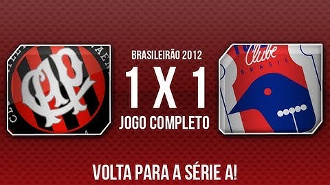 Atlético PR 1x1 Paraná - Série B 2012 - Jogo Completo