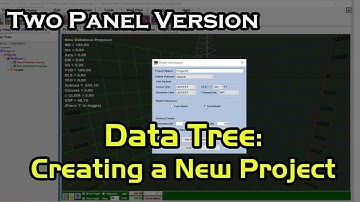 Data Tree: Creating a New Project