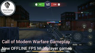 Call Of Modern Warface Gameplay|New offline FPS multiplayer game|#ShivaSooriya screenshot 4