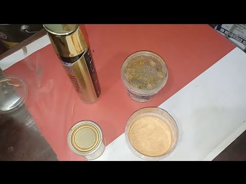 الفرق بين الدهبي المائي والاسبريه الدهبي الميتالك والدهبي الايطالي والسواريه وطريقه عمل الاوكسيديا