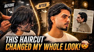 Pinterest Viral Flow Haircut in India | Before vs After 😱😍