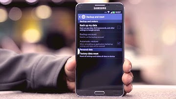 EE -- Samsung Galaxy Note 3 -- How do I restore to factory settings?