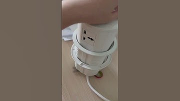 Những màn đập hộp ổ cắm điện âm bàn Ergolife #shorts