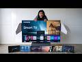 Samsung 55 Inch QLED 4K Smart TV Unboxing Review Quantum Dot Quantum HDR Tizen OS 