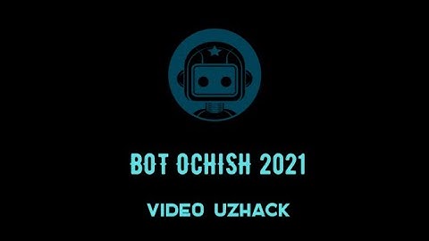 How to create a Telegram php bot? || Telegram php bot qanday yaratiladi? || Video UzHack