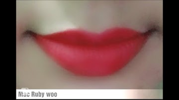 Mac Ruby woo retro mini lipstick honest review
