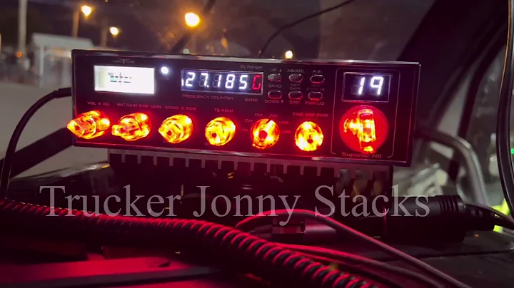 Setting your 10 Meter Radio settings for use as a (big boy) CB in the truck.