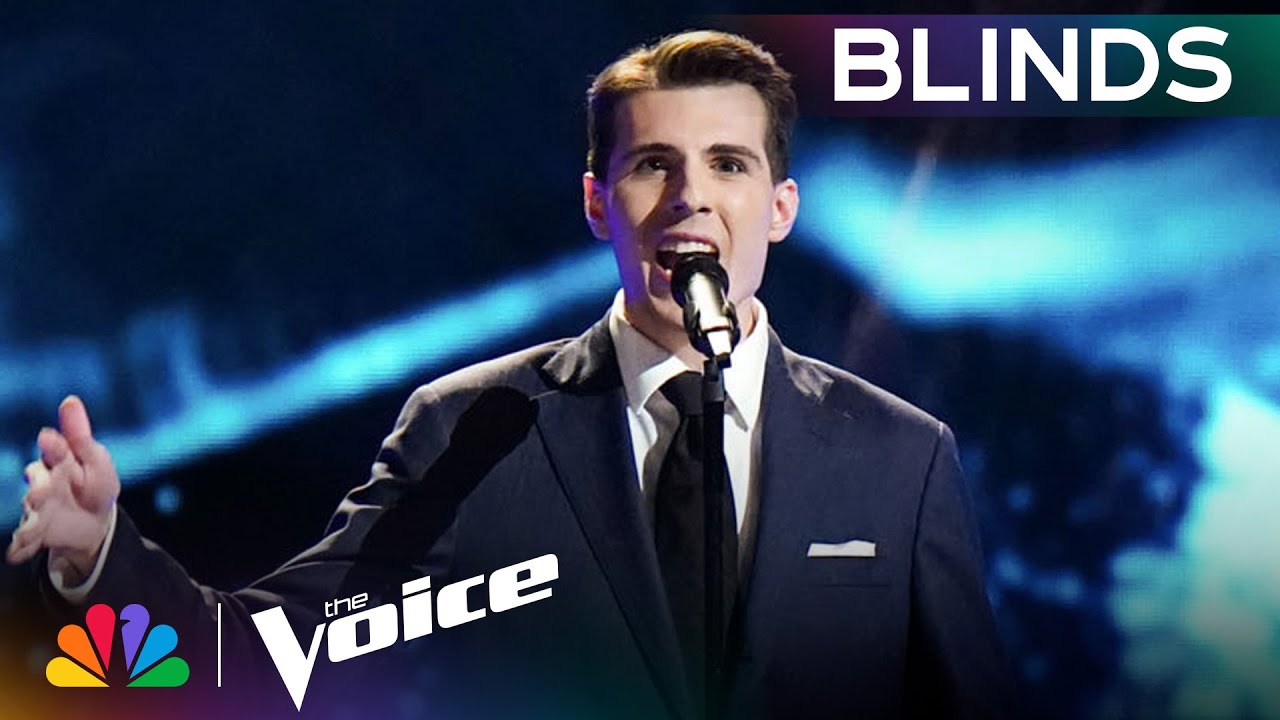 Edward Preble Is Cool, Calm and Collected Covering "Luck Be a Lady" | Voice Blind Auditions | NBC Edward Preble Is Cool, Calm and Collected Covering "Luck Be a Lady" | Voice Blind Auditions | NBC