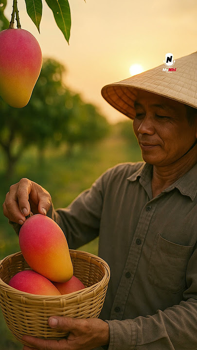 Nha Trang’s Sun-Kissed Mango Orchards_P2| #fruit #vietnam #vietnamese
