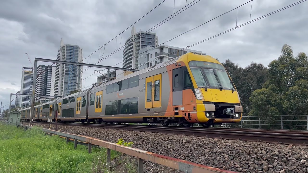 Sydney Trains Waratah A Sets on T9 Northern Line YouTube